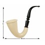 Accessoires de costumes Pipe 10 x 17 cm Blanc