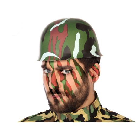 Casque Vert Camouflage