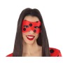 Masque Rouge/Noir Pois