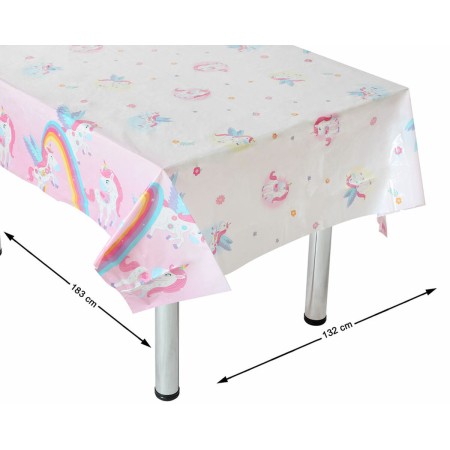 Nappe pour Fêtes pour Enfants Multicouleur Licorne