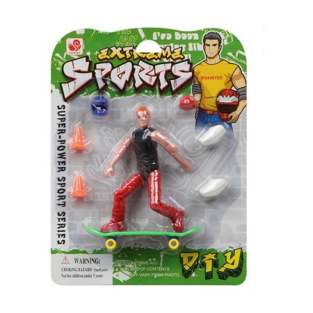 Figura de Acción Patinete