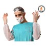 Disfraz para Adultos Sangriento 6 Piezas Halloween Set Médico