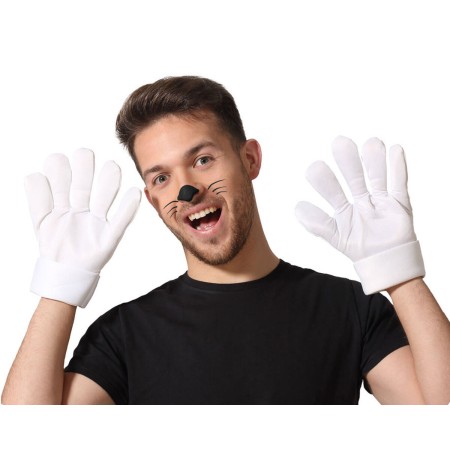 Gants Souris Blanc