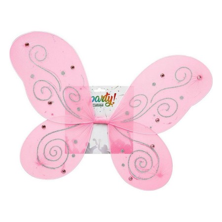 Ailes de Papillon 48 X 37 cm Rose