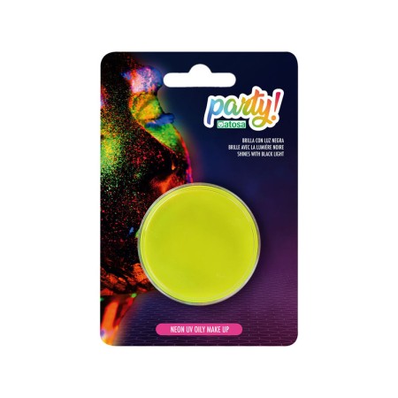 Maquillaje Glow In The Dark Amarillo