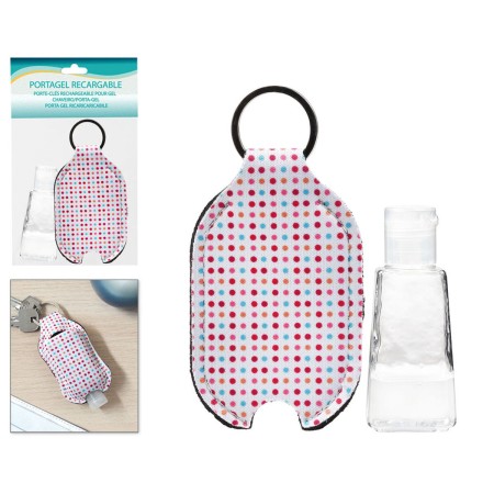 Porte-clés Points Multicouleur Gel hydroalcoolique
