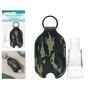 Porte-clés Vert Camouflage Gel hydroalcoolique