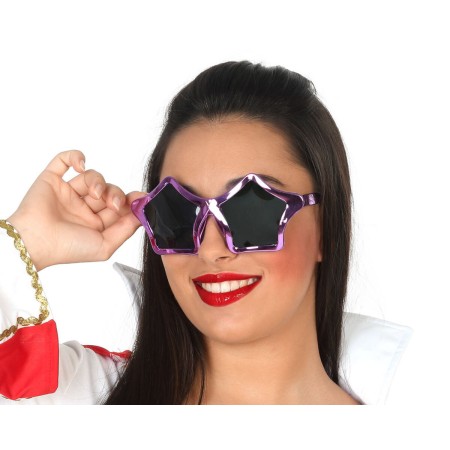 Gafas Morado Estrella