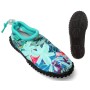 Chaussures aquatiques pour Enfants Fleurs Vert clair