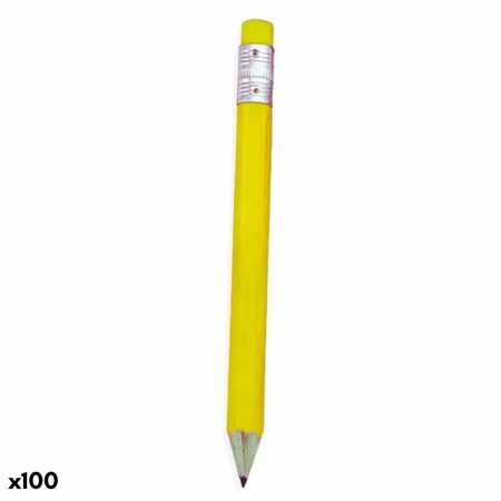 Crayon avec Gomme Water Bullet Cannon 143850 Bois (100 Unités)