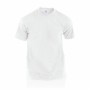 T-shirt à manches courtes unisex 144199 Blanc (10 Unités)