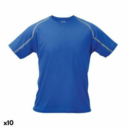 Maillot de Corps de Sport à Manches Coupe Unisexe 144471 (10 Unités)