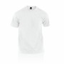 Camiseta de Manga Corta Unisex 144482 Blanco (10 Unidades)