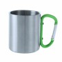 Tasse avec Poignée Mouqueton Top Can Cap 144509 (210 ml) (50 Unités)