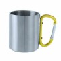 Tasse avec Poignée Mouqueton Top Can Cap 144509 (210 ml) (50 Unités)