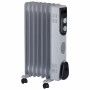 Radiateur à Huile (7 modules) JATA R107 Gris 1500 W