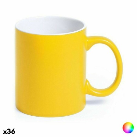 Taza de Cerámica 145291 Bicolor (350 ml) (36 Unidades)