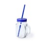 Carafe avec Couvercle et Paille Unfreeze Pad 145494 (500 ml) (36 Unités)