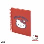 Cahier à Spirale Hello Kitty 147264 (25 Unités)