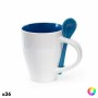 Taza con Cucharita Top Can Cap 149459 (350 ml) (36 Unidades)