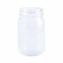 Bocal en Verre Transparent Top Can Cap 145733 (450 ml) (36 Unités)