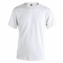 Camiseta de Manga Corta Unisex 145856 Blanco (10 Unidades)