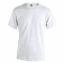 Camiseta de Manga Corta Unisex 145858 Blanco (10 Unidades)