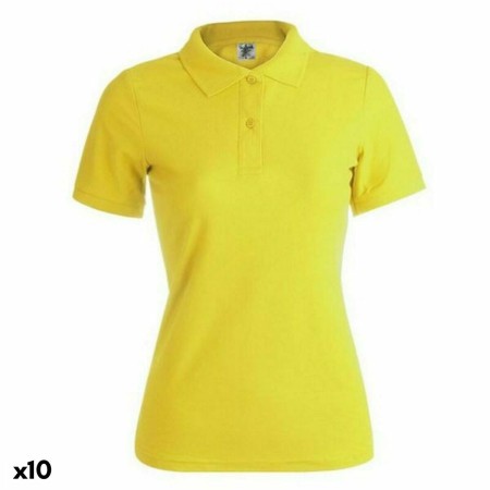 Polo à manches courtes femme 145872 (10 Unités)