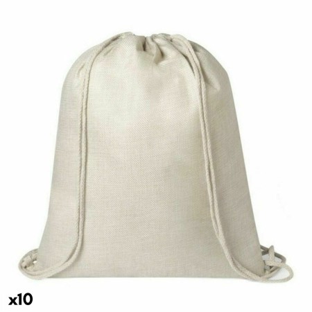 Bolsa Mochila con Cuerdas Walk Genie 146432 Natural (10 Unidades)