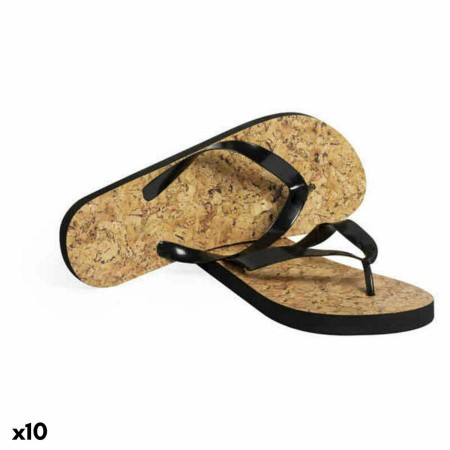 Chanclas 146441 Unisex Negro (10 Unidades)