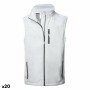 Gilet de Sport Imperméable Unisexe 146464 Blanc (20 Unités)