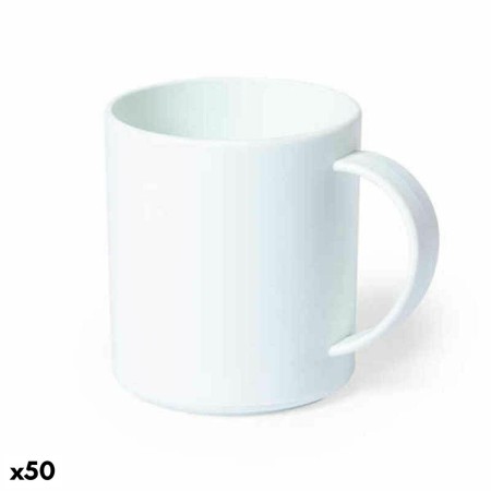 Taza 146677 Blanco (350 ml) (50 Unidades)