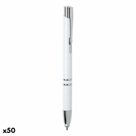 Stylo antibactérien VudúKnives 146693 Blanc (50 Unités)