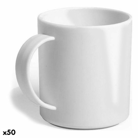 Taza 146706 Blanco (350 ml) (50 Unidades)