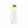 Bidon 146874 Transparent Bambou Plastique recyclé (600 ml) (50 Unités)