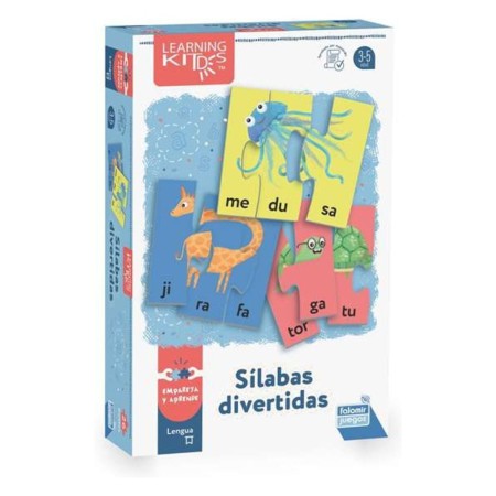 Juego Educativo Sílabas Divertidas Falomir Puzzle