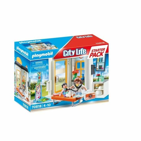 Playset Playmobil City Life Enfants Médecin 70818 (57 pcs)