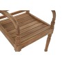 Silla de Jardín DKD Home Decor Marrón Teca (54 x 47 x 85 cm)