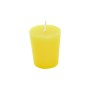 Bougie DKD Home Decor Citronnelle Jaune Cire (4,5 x 4,5 x 5,5 cm)