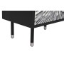 Table de Nuit DKD Home Decor Noir Gris Os Résine Bois MDF (50 x 35 x 51 cm)