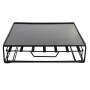 Organizador de Cápsulas de Café DKD Home Decor Negro Metal (28,7 x 32 x 7 cm) (48 Cápsulas)