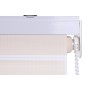 Estor Enrollable DKD Home Decor Beige Poliéster Aluminio PVC