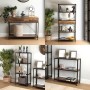Armoire Versa Métal Bois (30 x 140 x 60 cm)