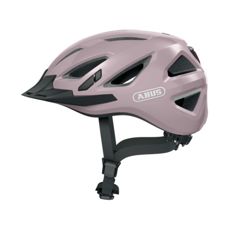 Casque de Cyclisme pour Adultes ABUS Urban-I 3.0 51-55 cm Pourpre Lumière LED Visière (Reconditionné A+)