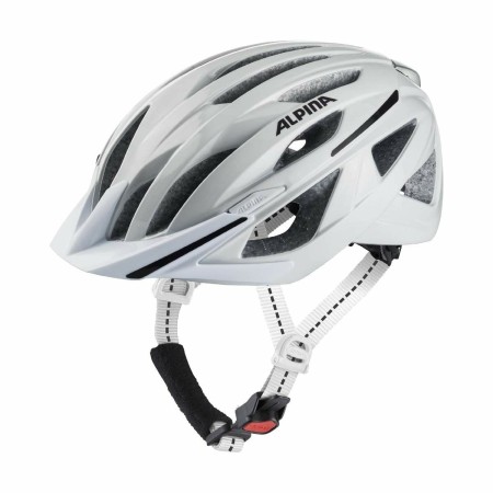 Casque de Cyclisme pour Adultes Alpina Haga 58-63 cm Blanc Lumière LED (Reconditionné A+)