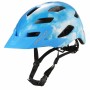 Casque de Cyclisme pour Adultes 56-61 cm Bleu Lumière LED (Reconditionné A)