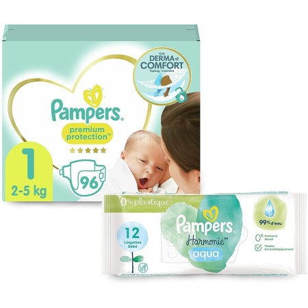 Couches jetables Pampers Premium Protection 2-5 Kg (Reconditionné A+)