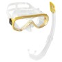 Gafas de Buceo con Tubo Cressi-Sub Onda Mare Amarillo Talla única (Reacondicionado A)