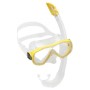 Gafas de Buceo con Tubo Cressi-Sub Onda Mare Amarillo Talla única (Reacondicionado A)