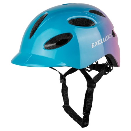 Casque de Cyclisme pour Adultes Excluttlight6 56-61 cm Bleu (Reconditionné A)